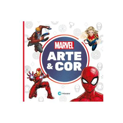 Livro Culturama Arte e Cor Marvel